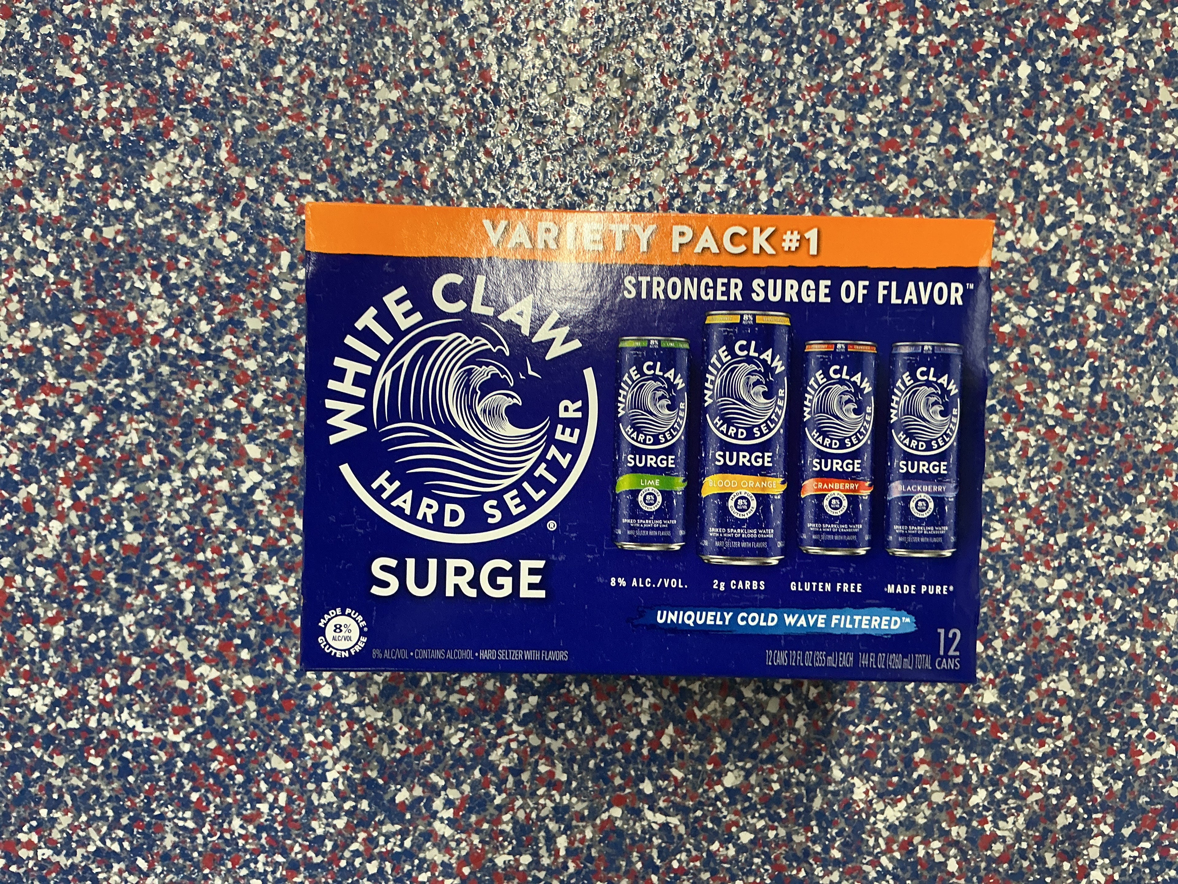 White Claw Surge Variety #1 12pk 12oz