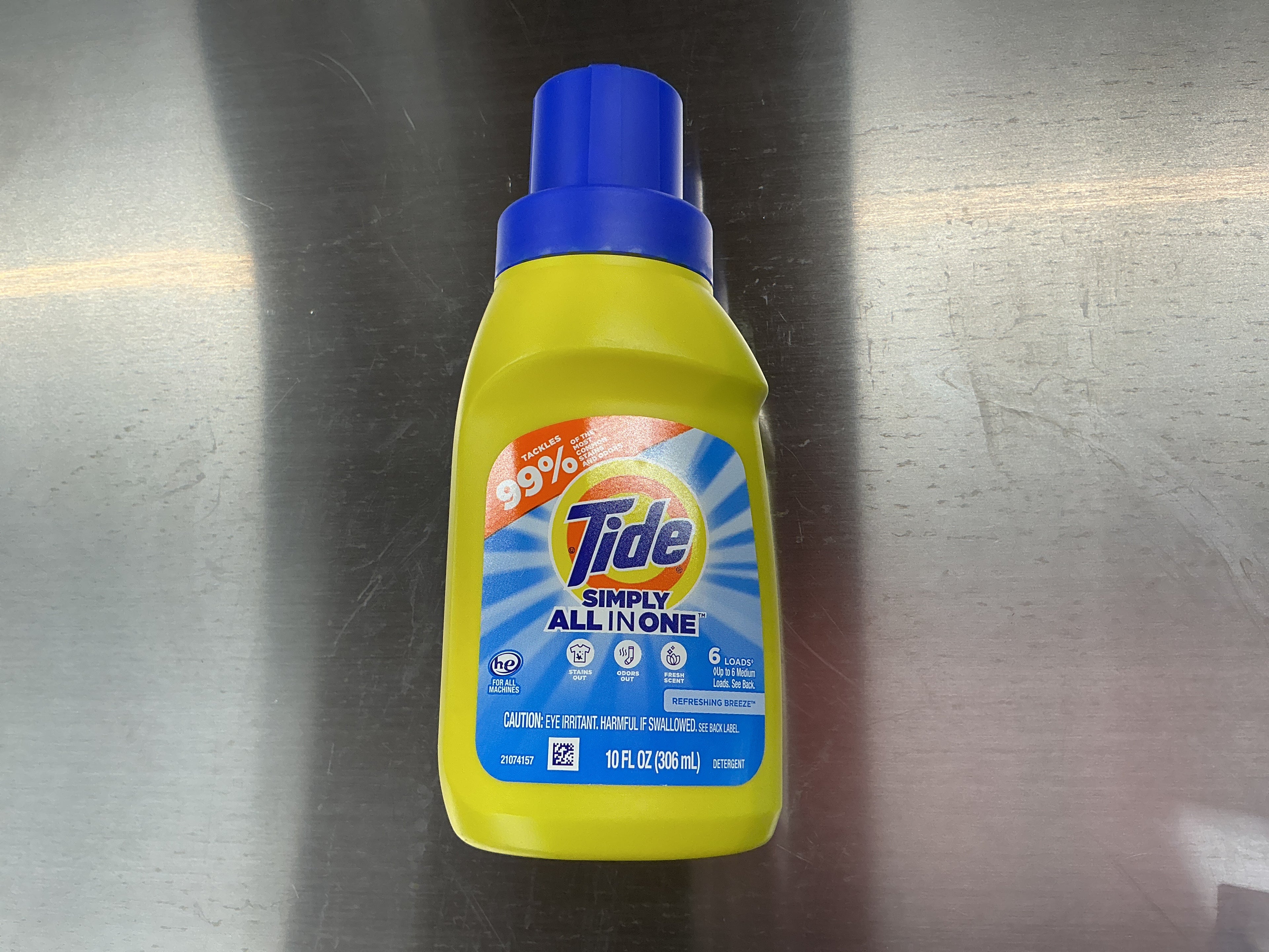 Tide clean liquid 6 loads 10z/1