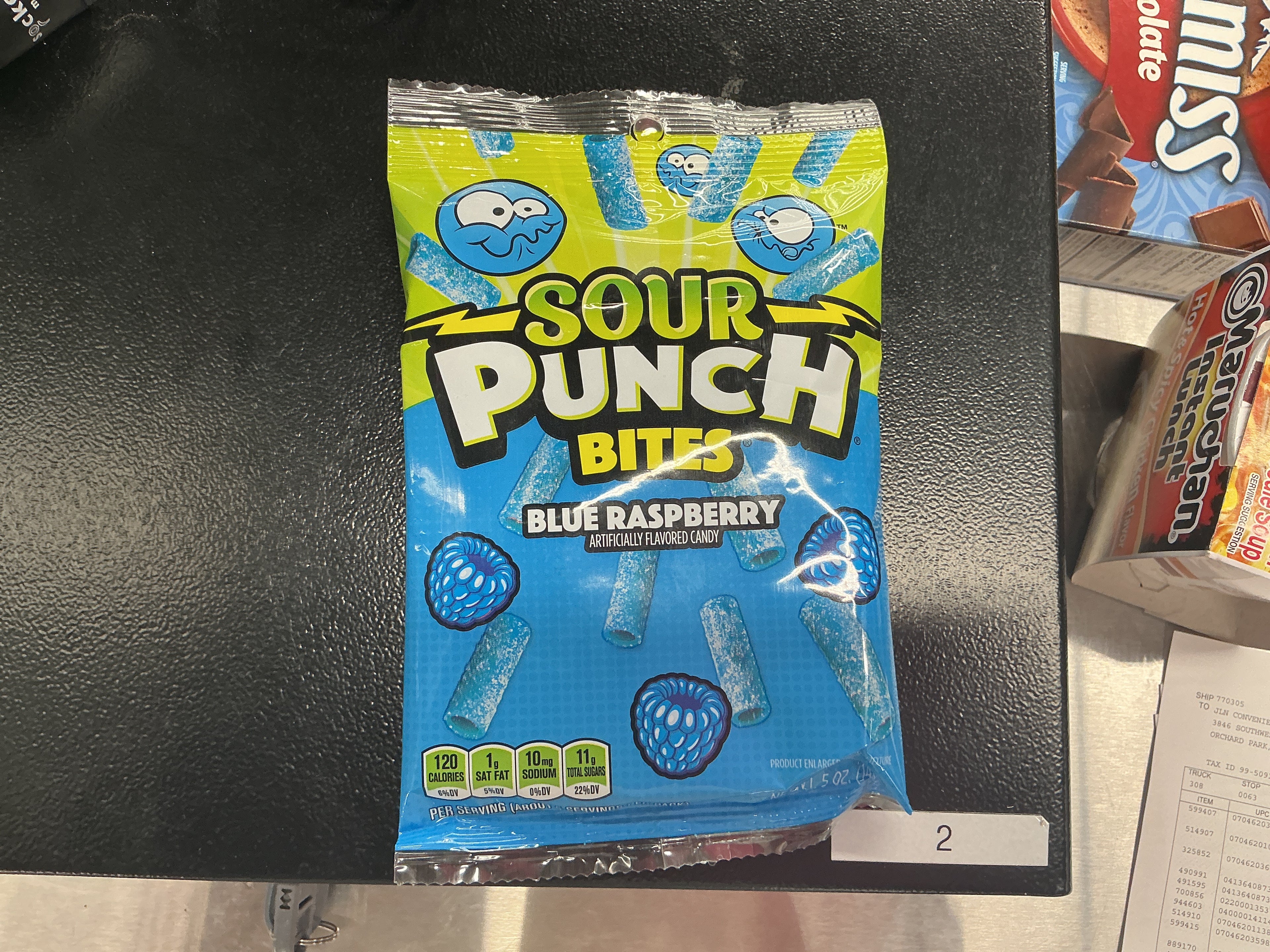 Sour Punch Bites Blue Raspberry