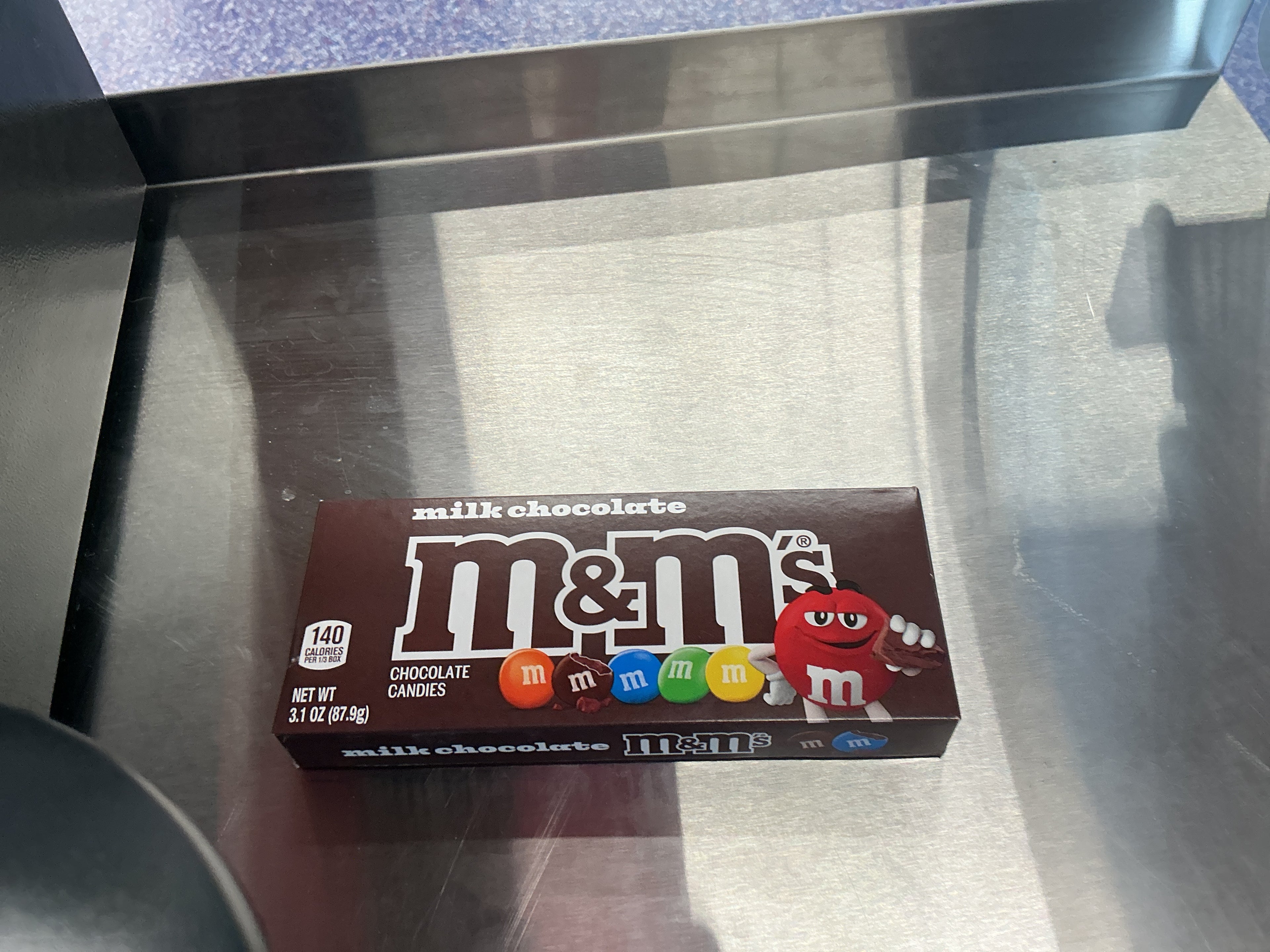 M&ms milk chocolate 3.1oz