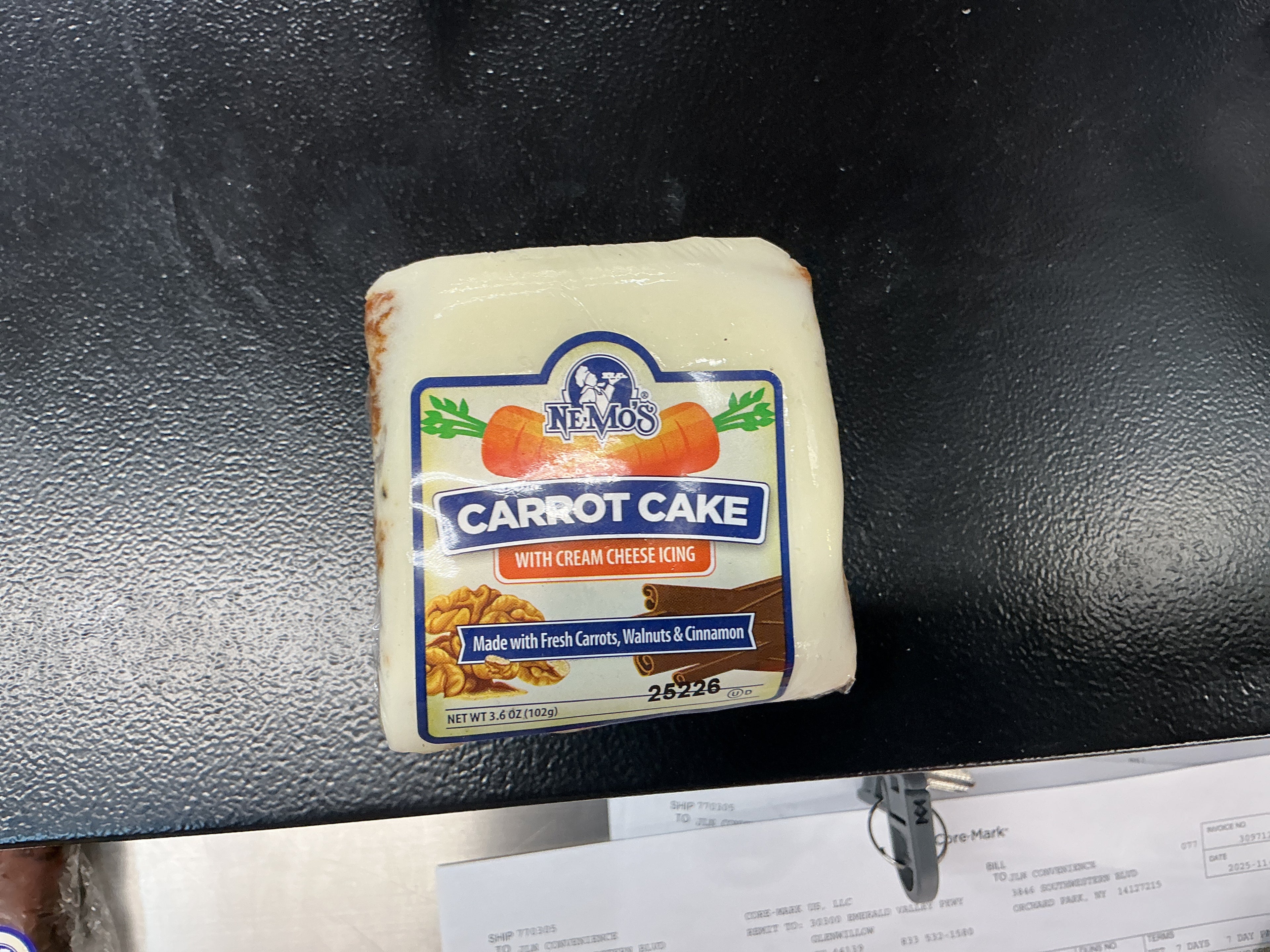 Ne-Mo Squares Carrot Cake