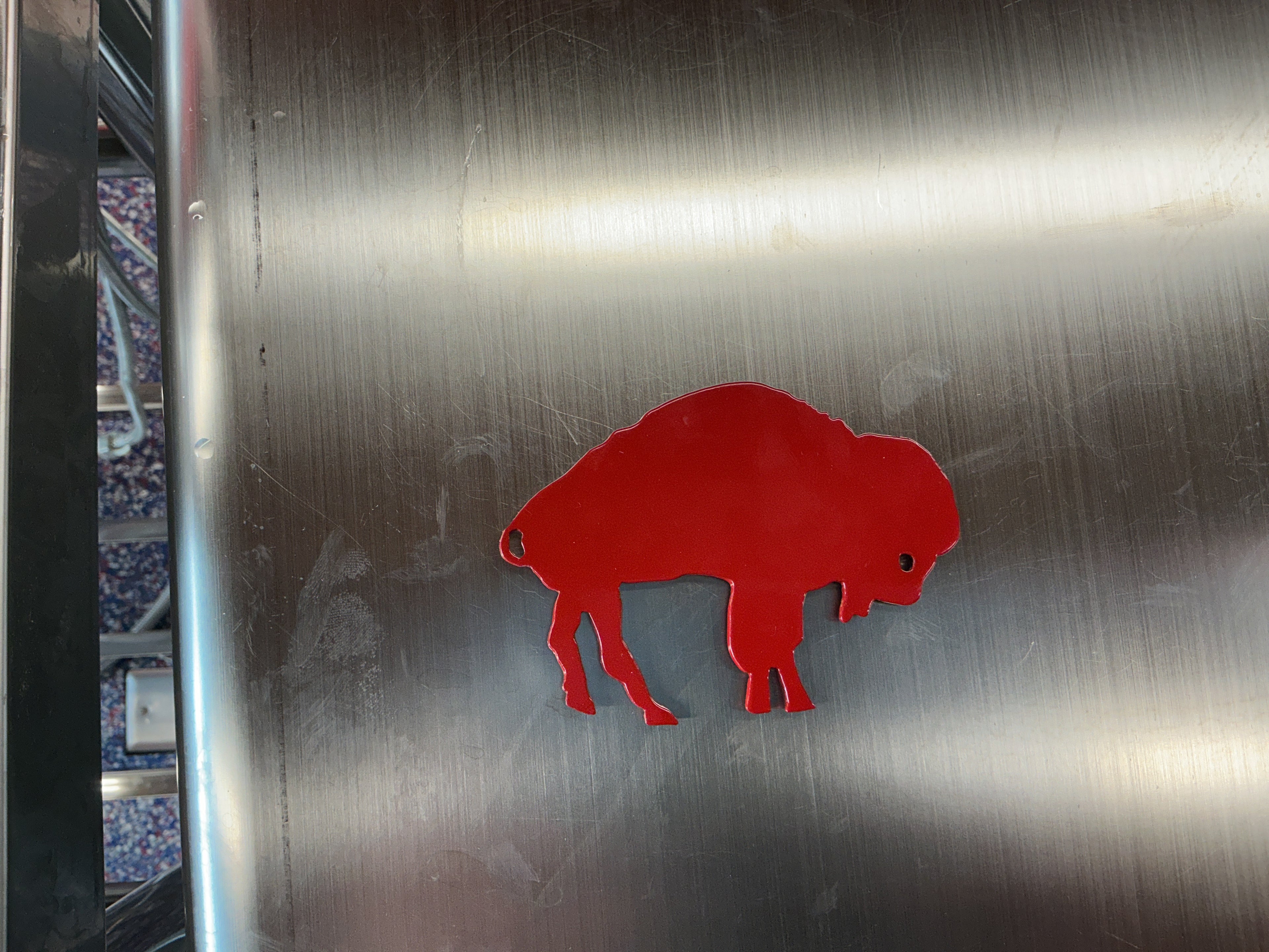 Red Buffalo Bills Magnet