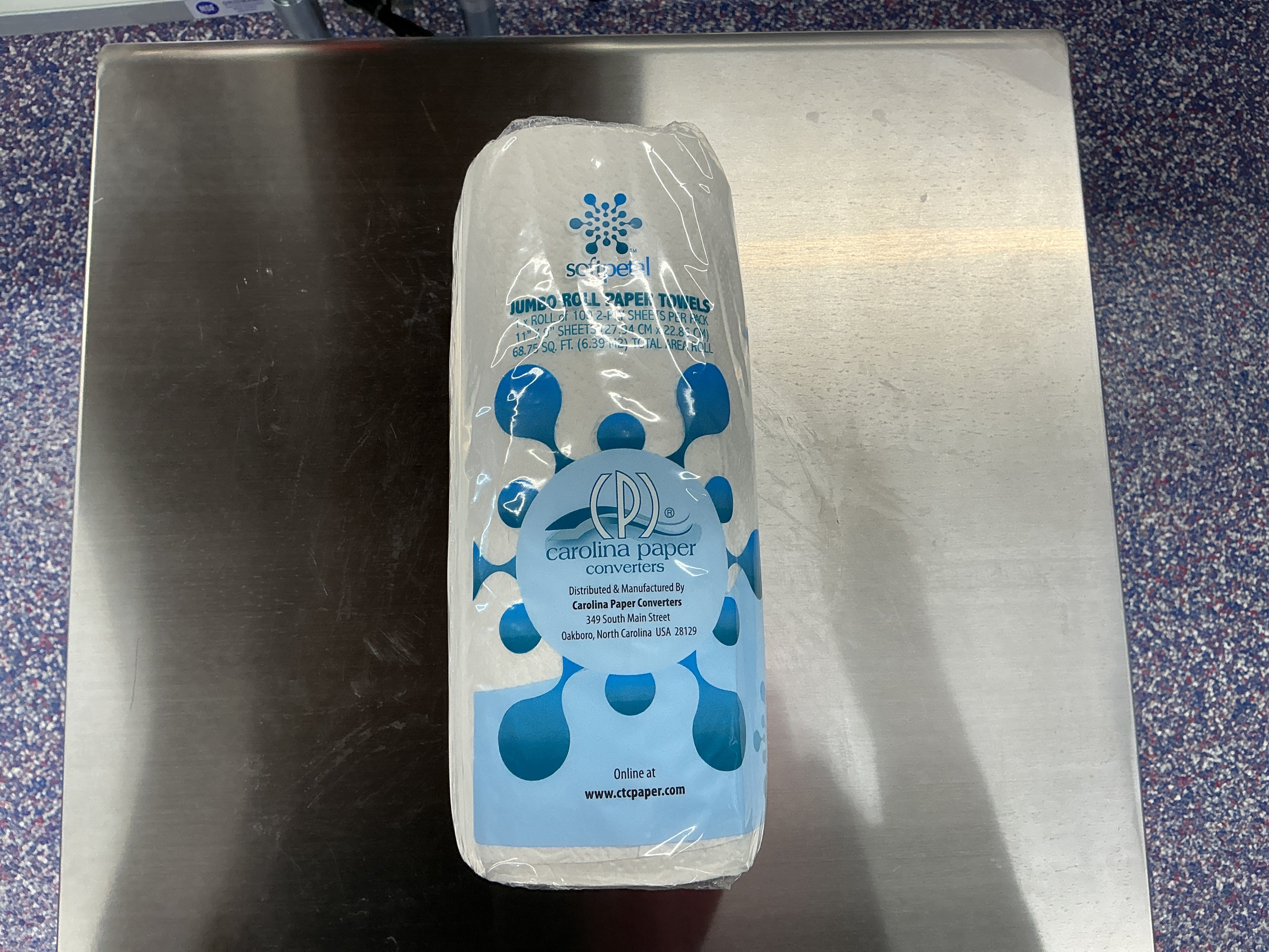 Soft petal paper towels