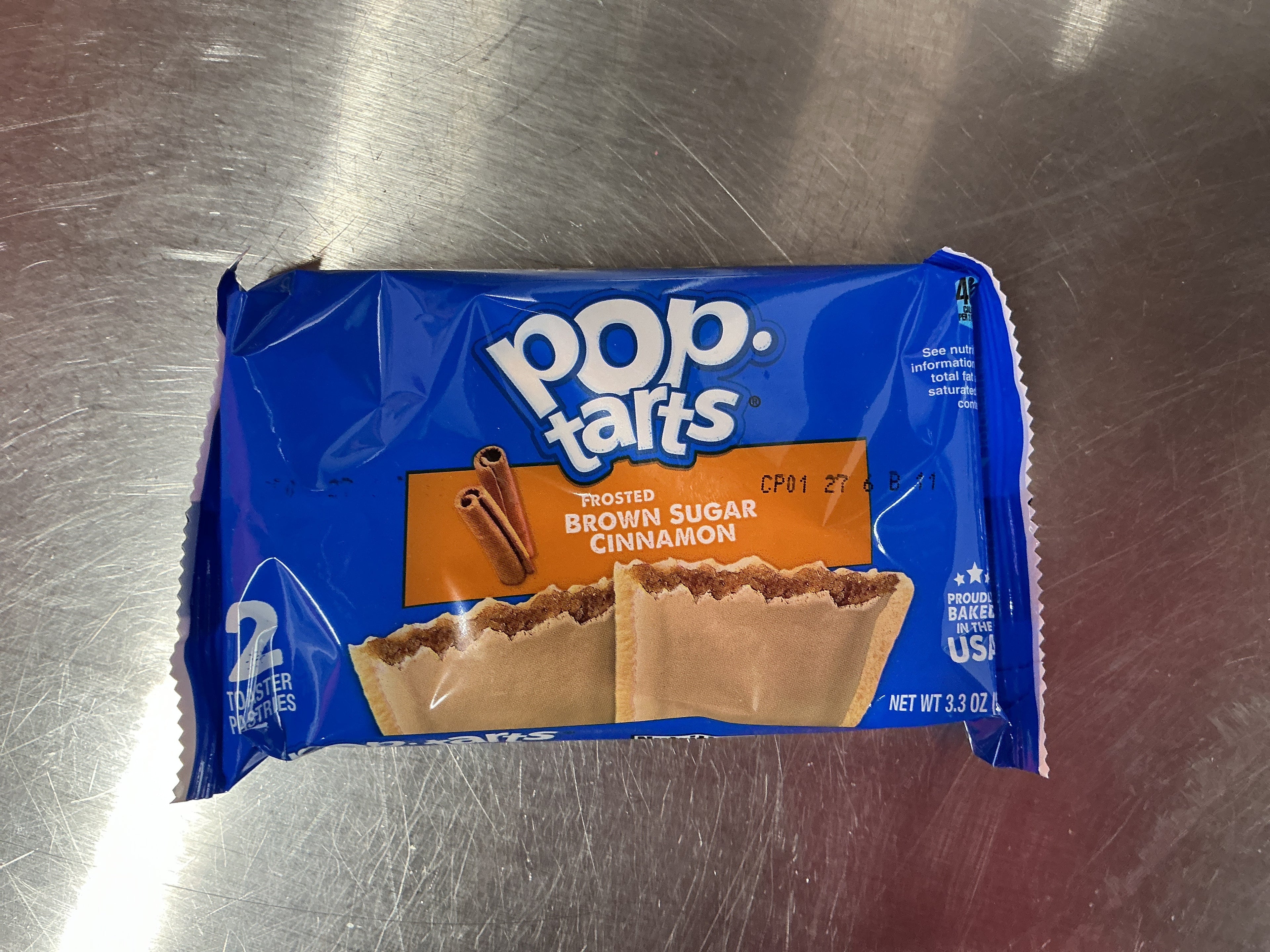 Pop tarts frosted cinnamon