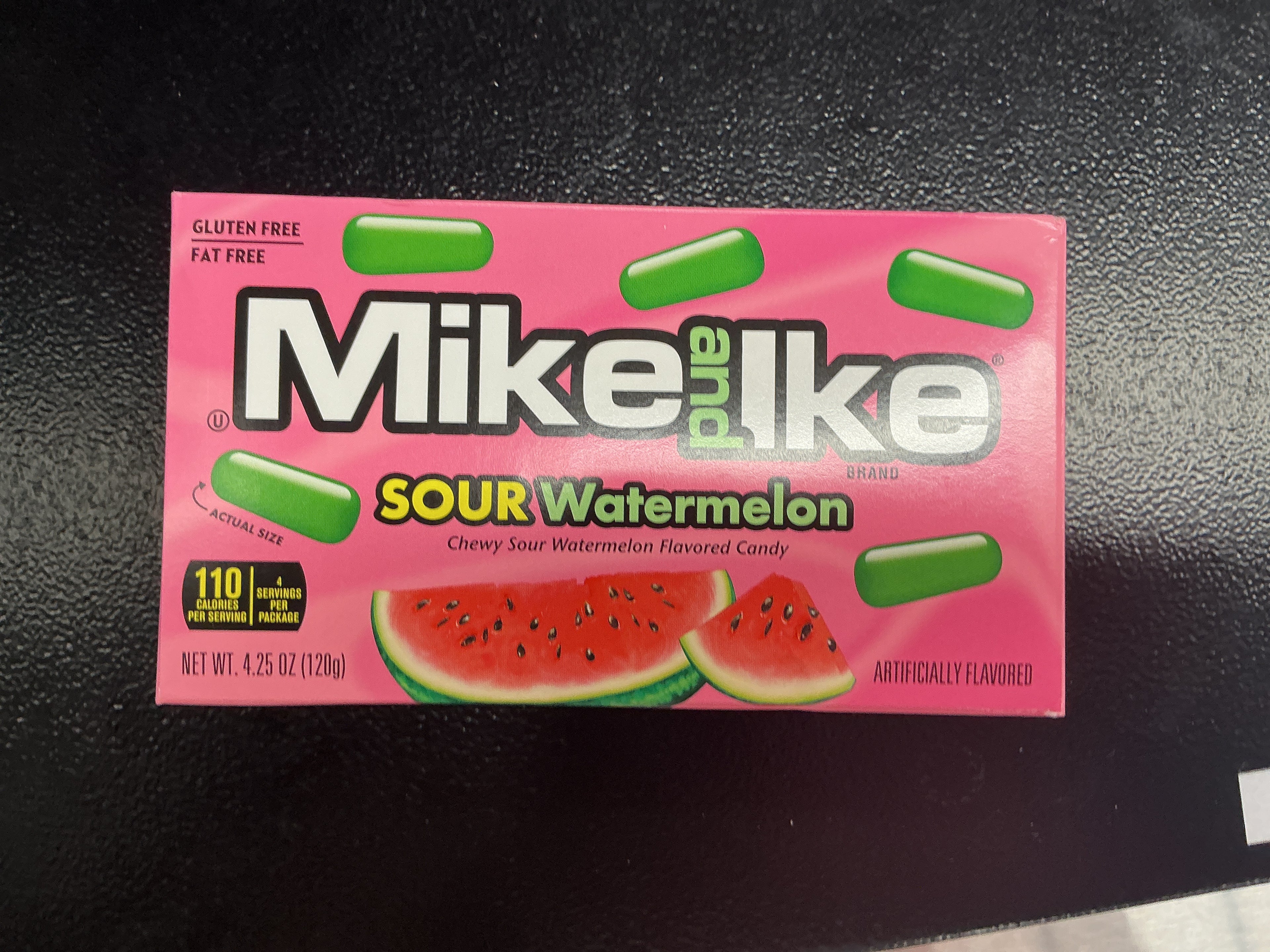 Mike and Ike Sour Watermelon Theater Box