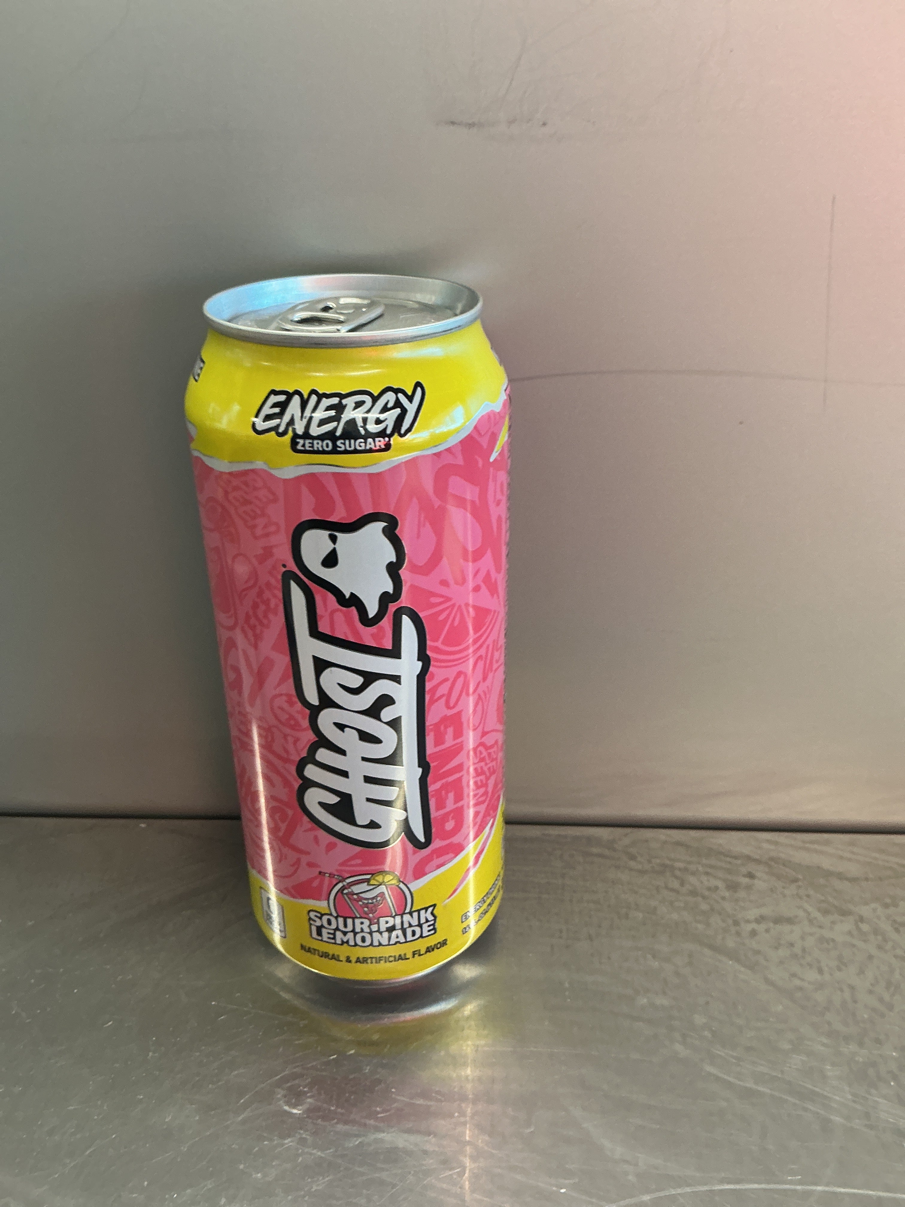 Ghost Energy Sour Pink Lemonde 16oz