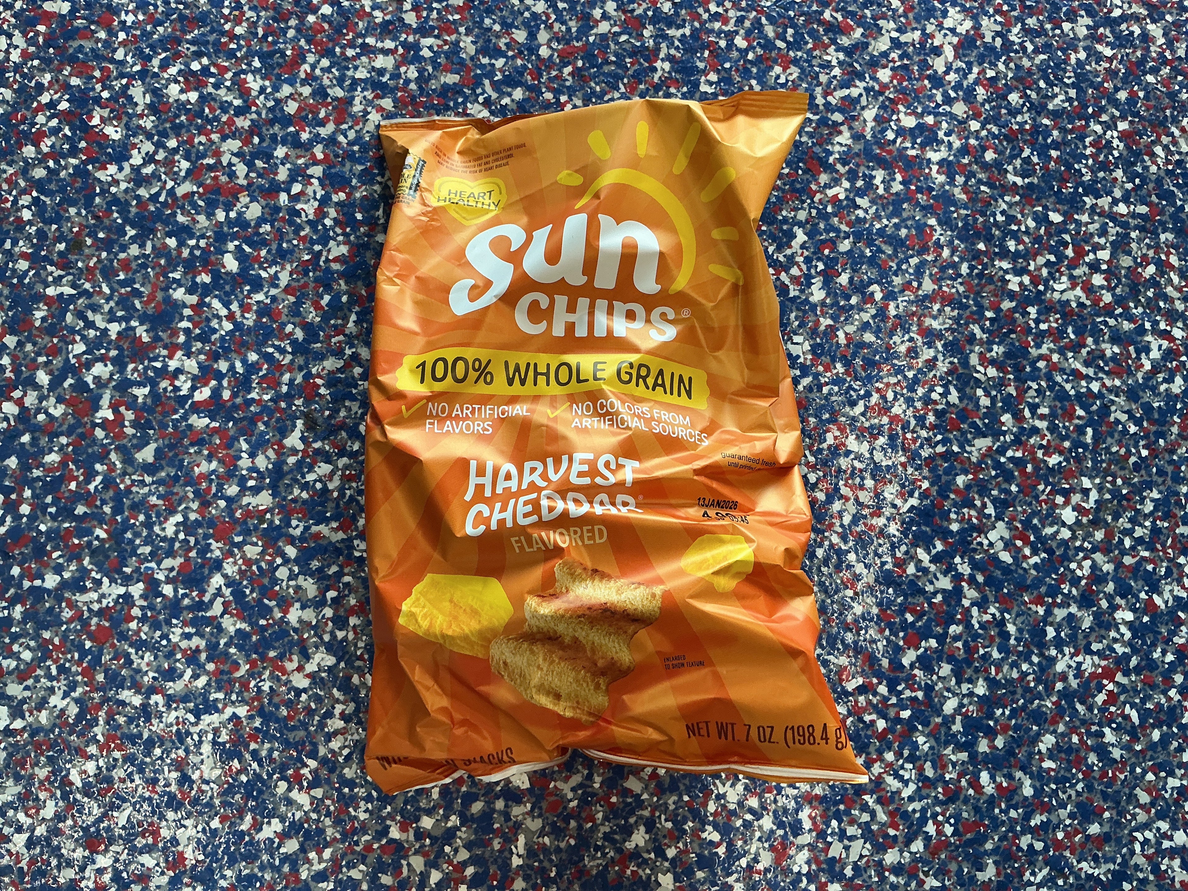 Sun Chips Whole Grain Harvest Cheddar 7oz