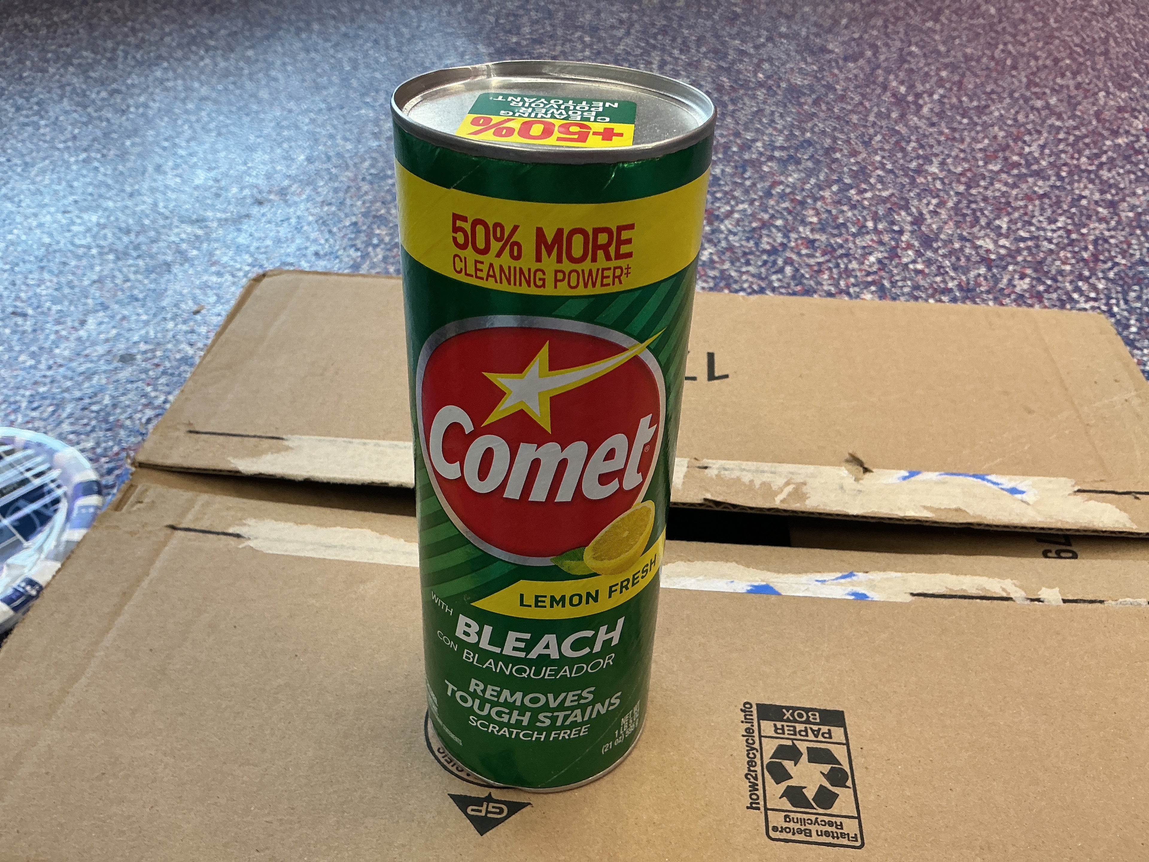 Comet powder lemon w/ bleach