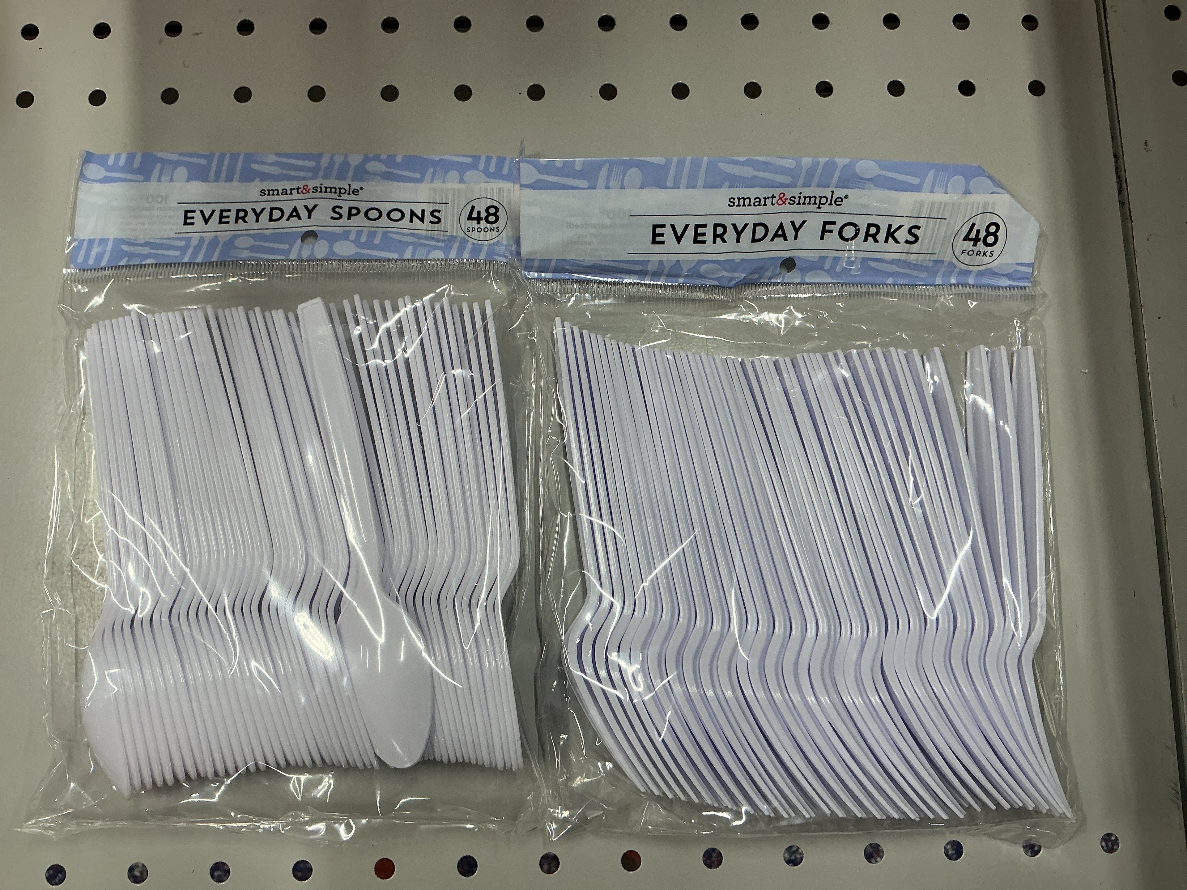 Plastic cutlery (ALL)