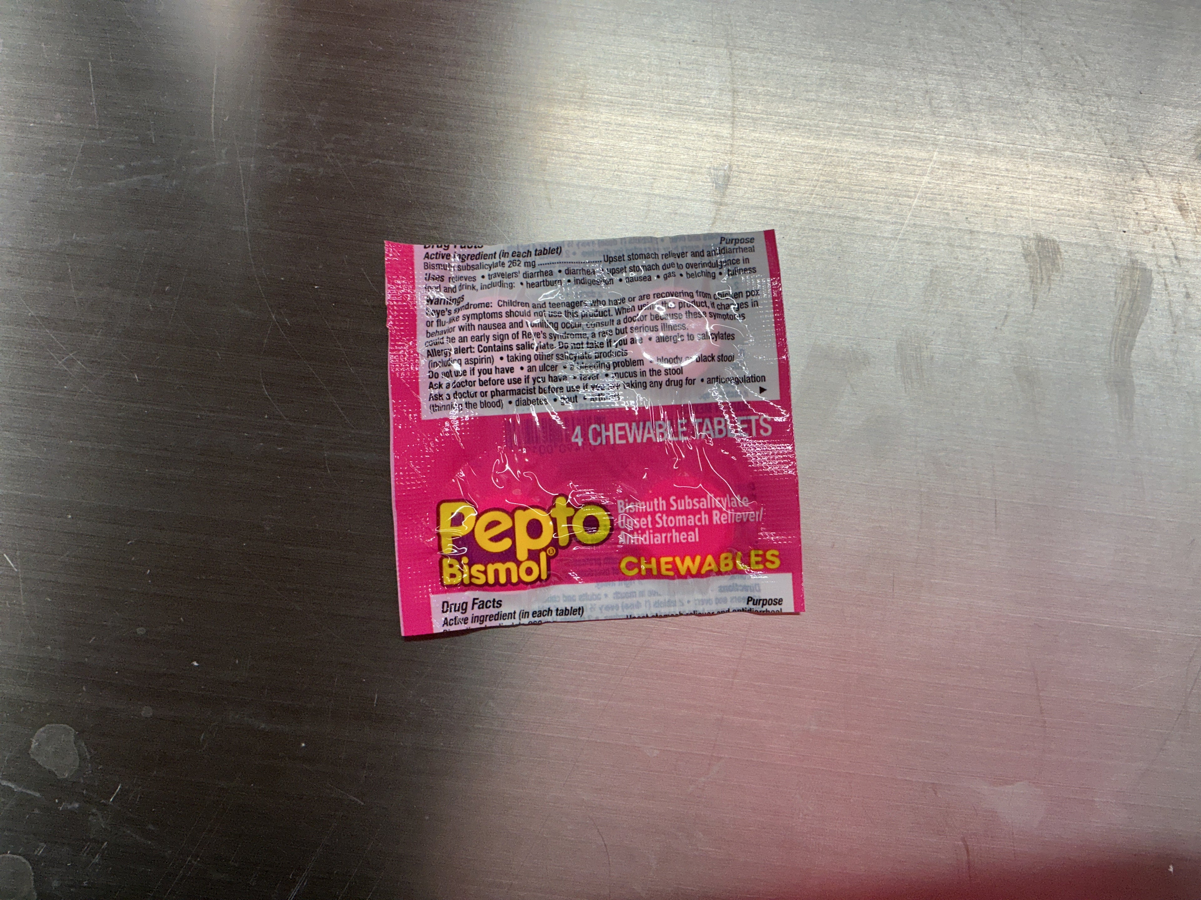 Pepto caplets