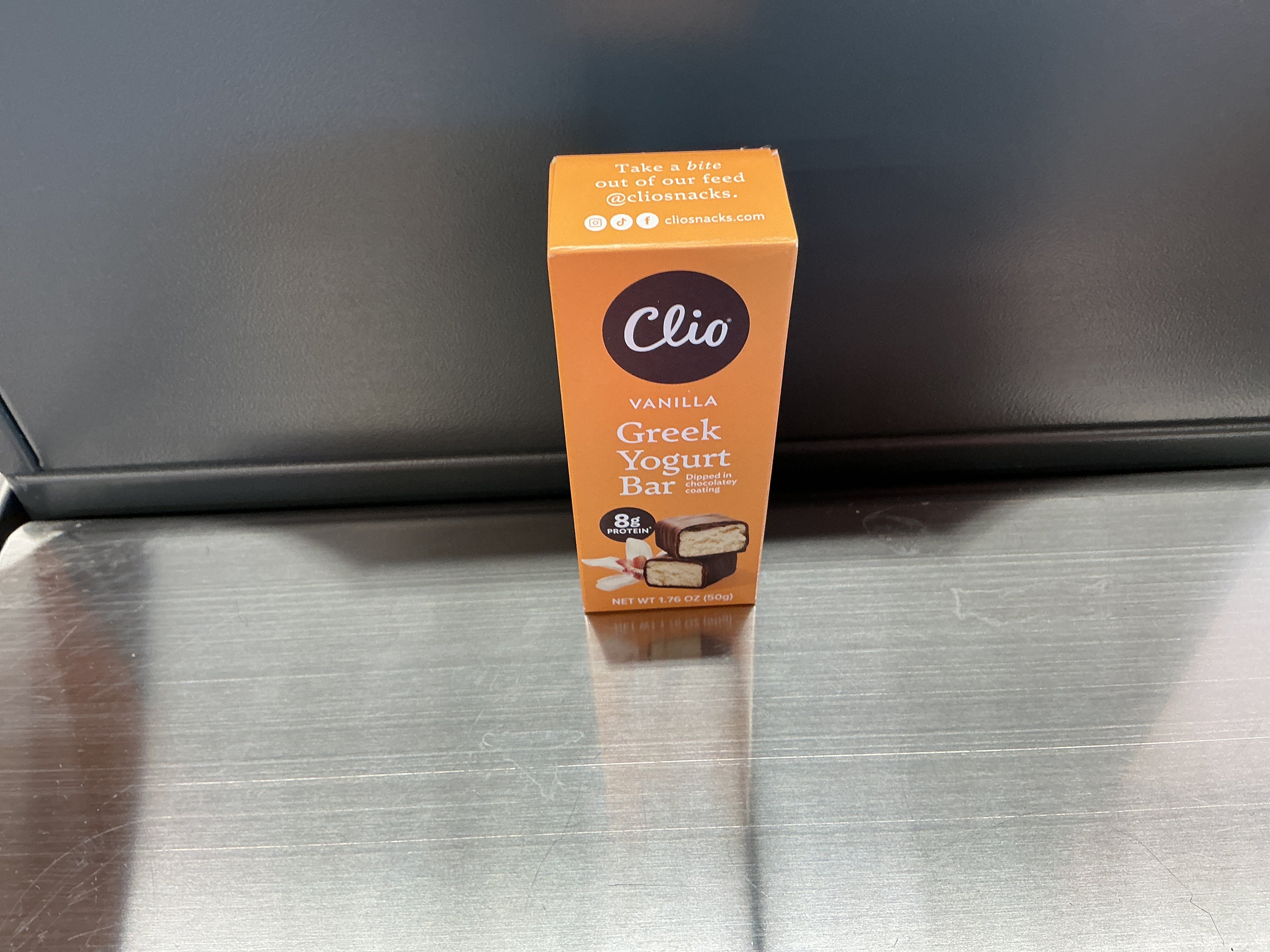 Clio Vanilla Greek Yogurt Bar