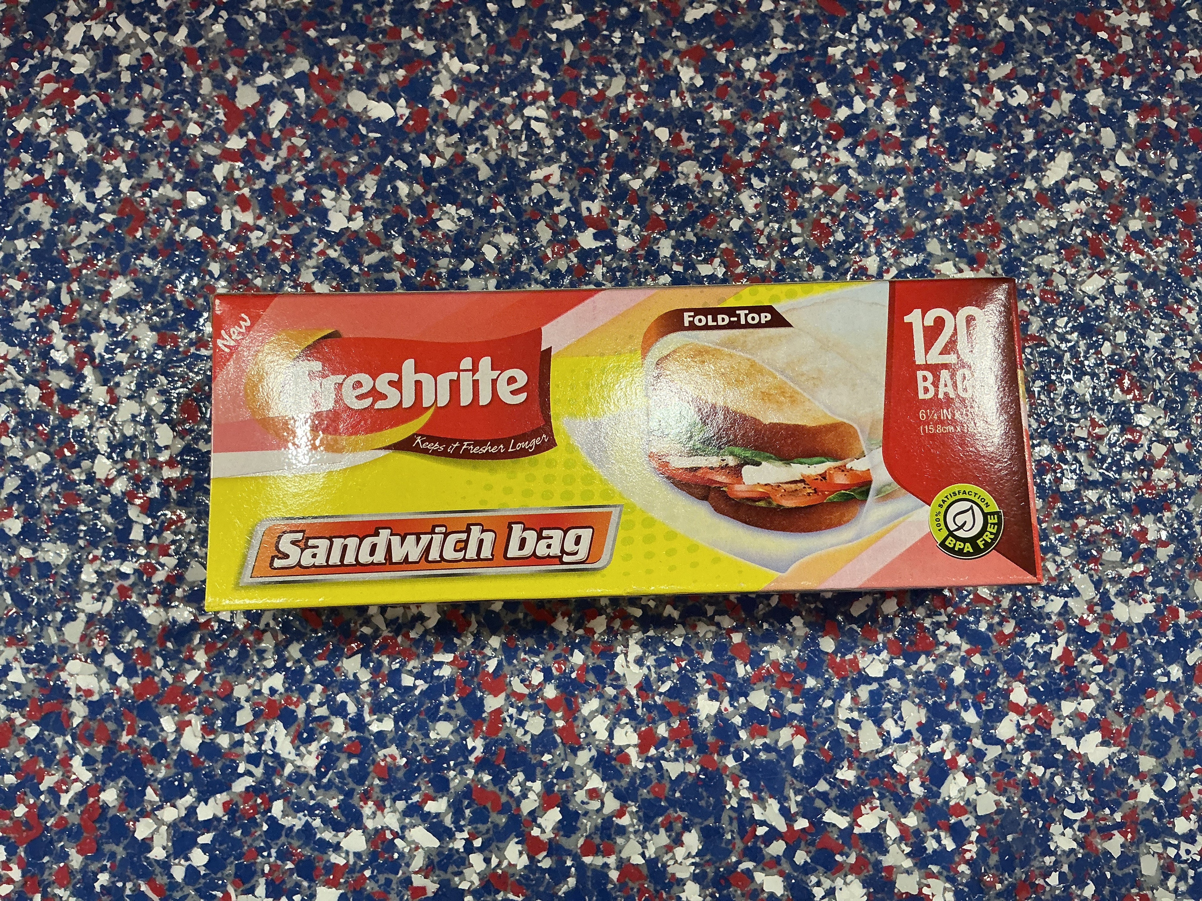 Freshrite sandwich bags 120ct
