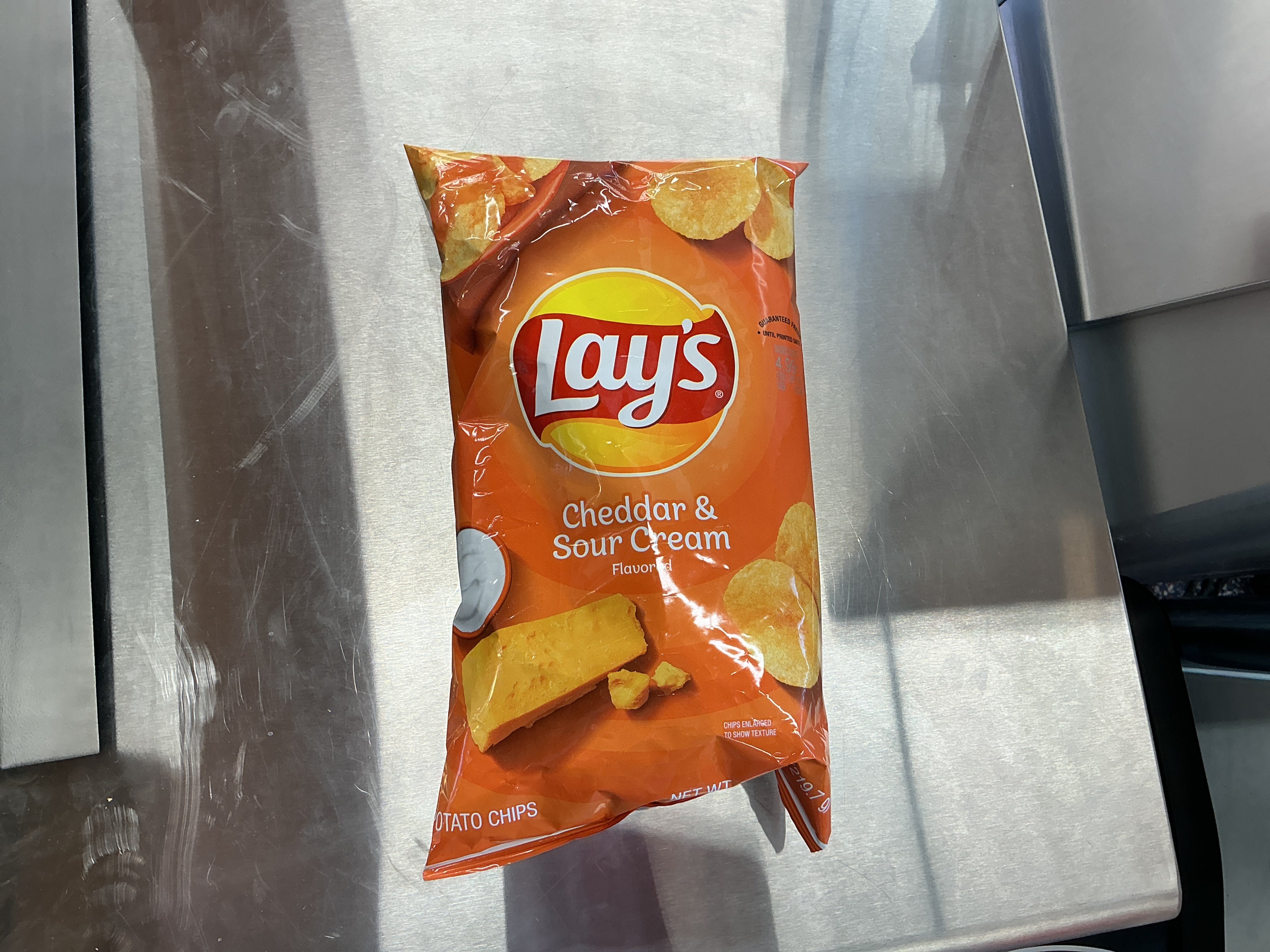 Lays Cheddar and Sour Cream 7 3/4oz