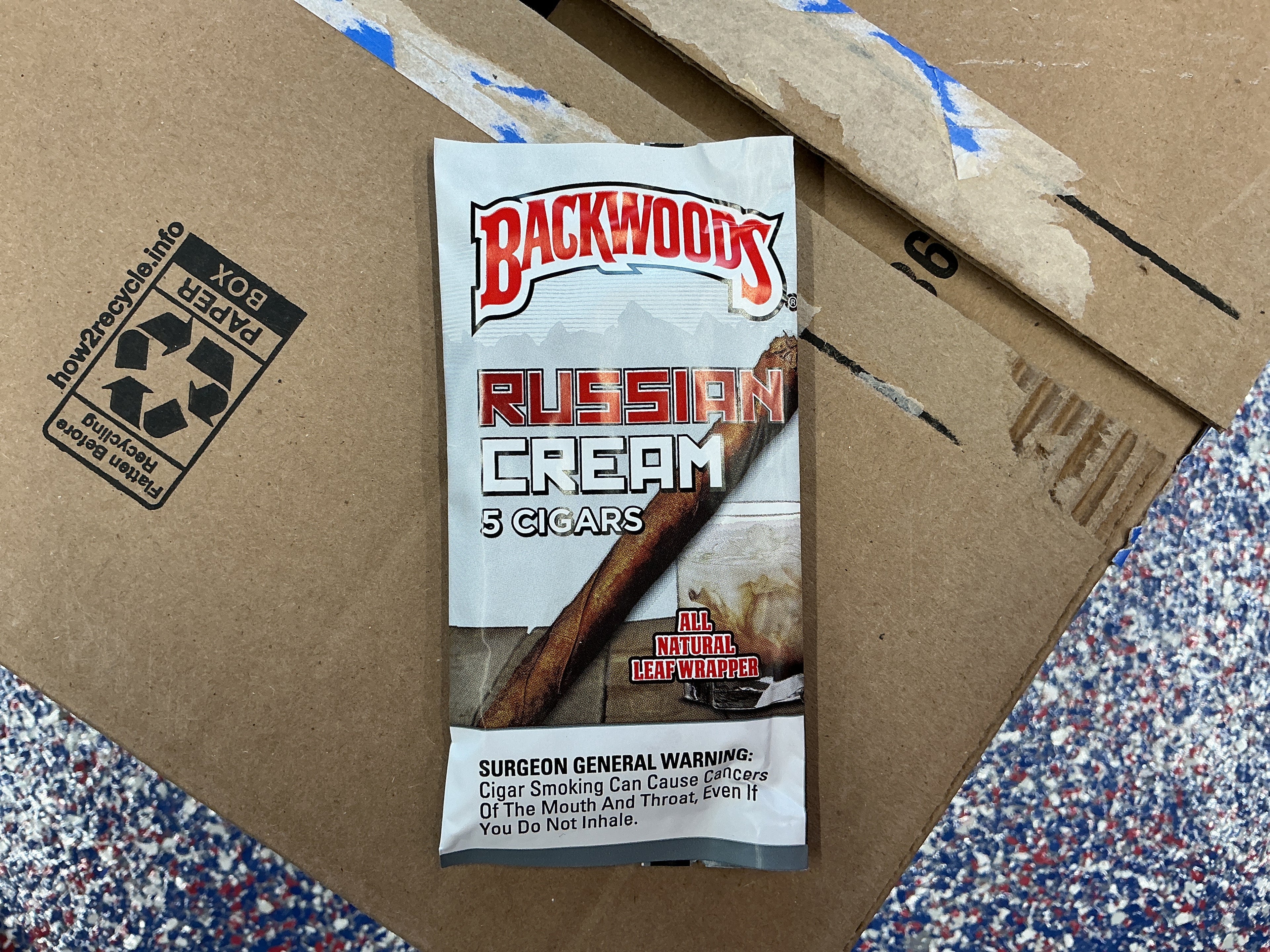Backwoods 8/5pk Russian cream