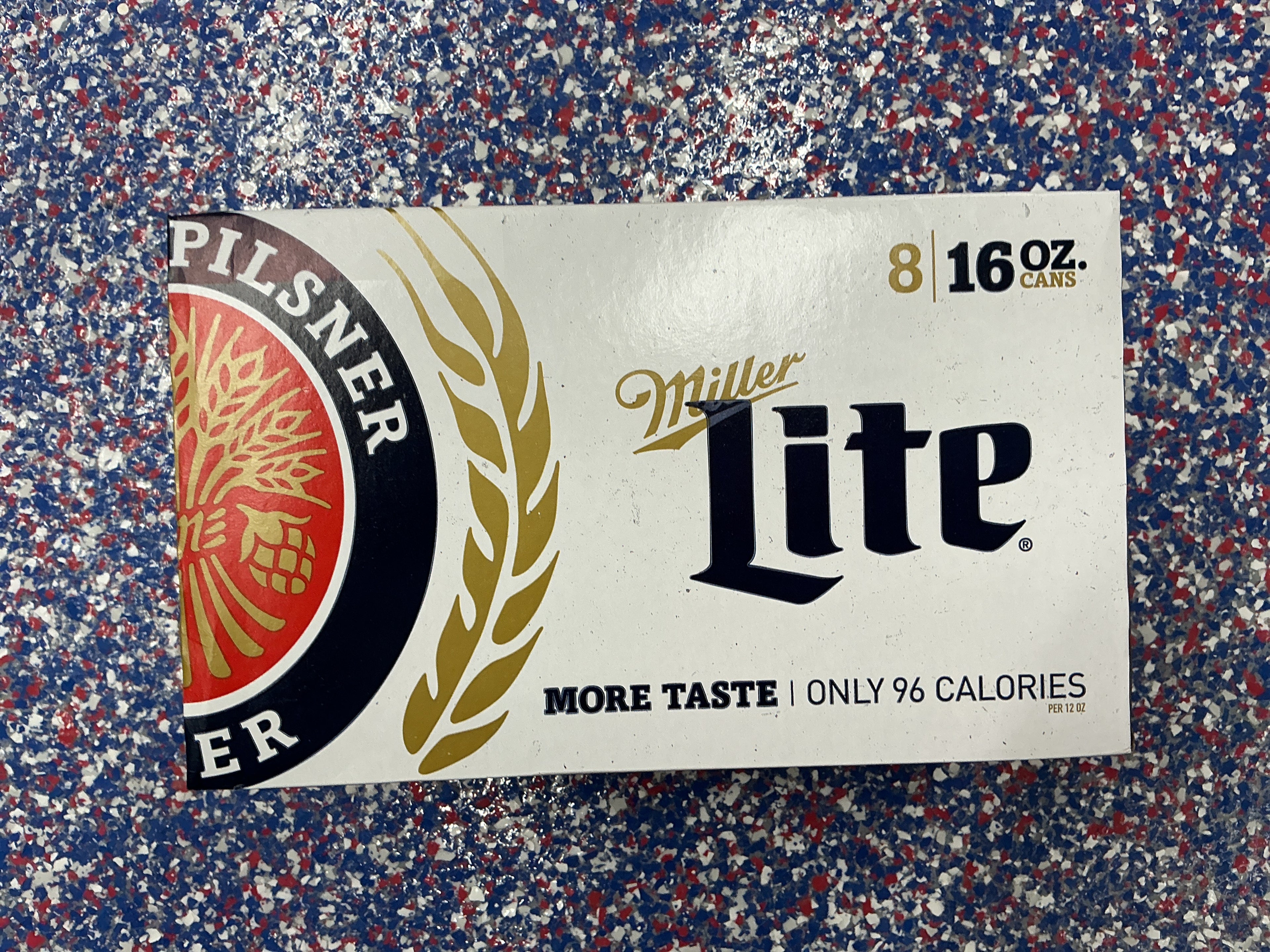 Miller Lite 8pk 16oz