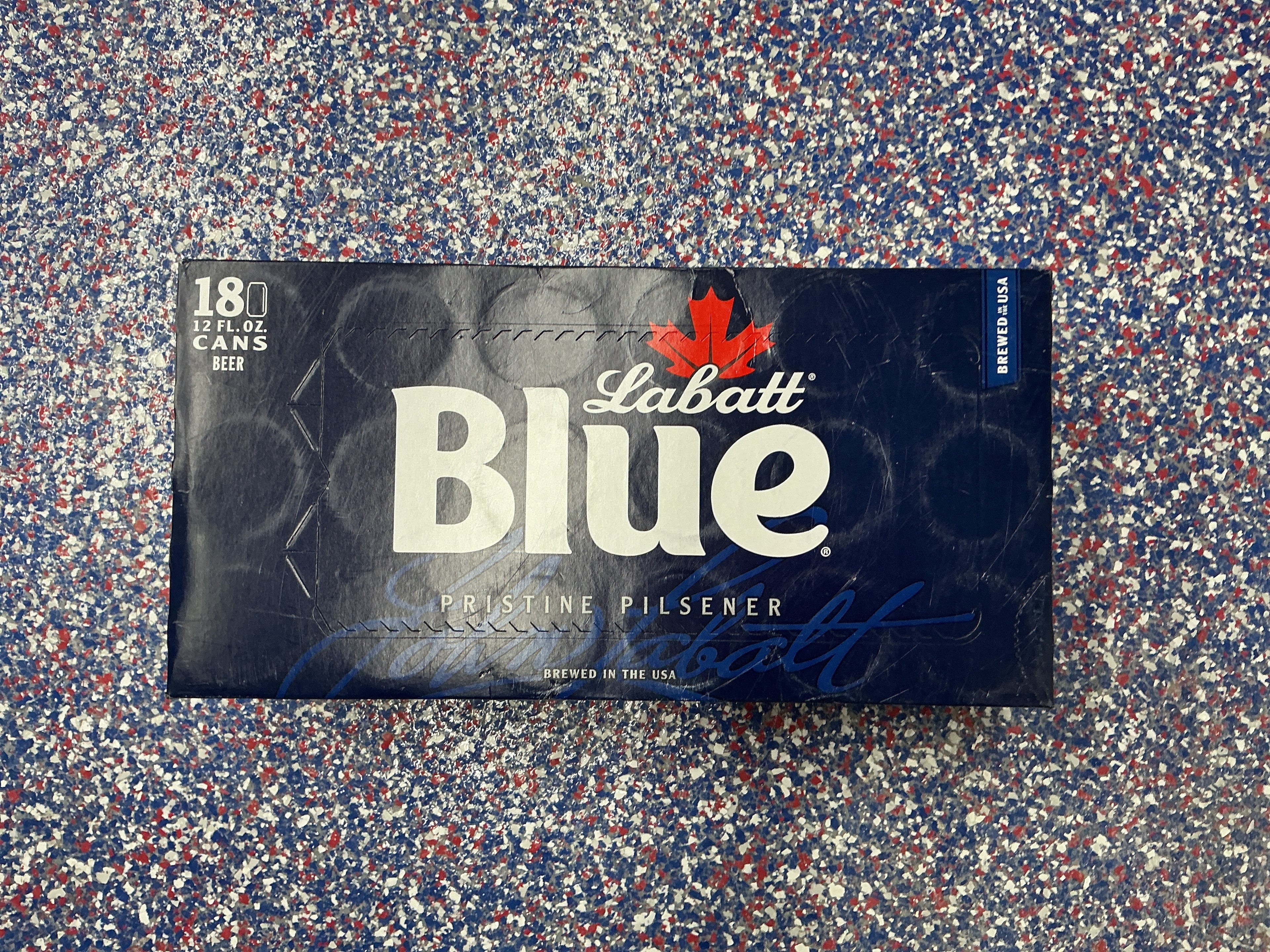 Labatt blue 18pk/12oz cans
