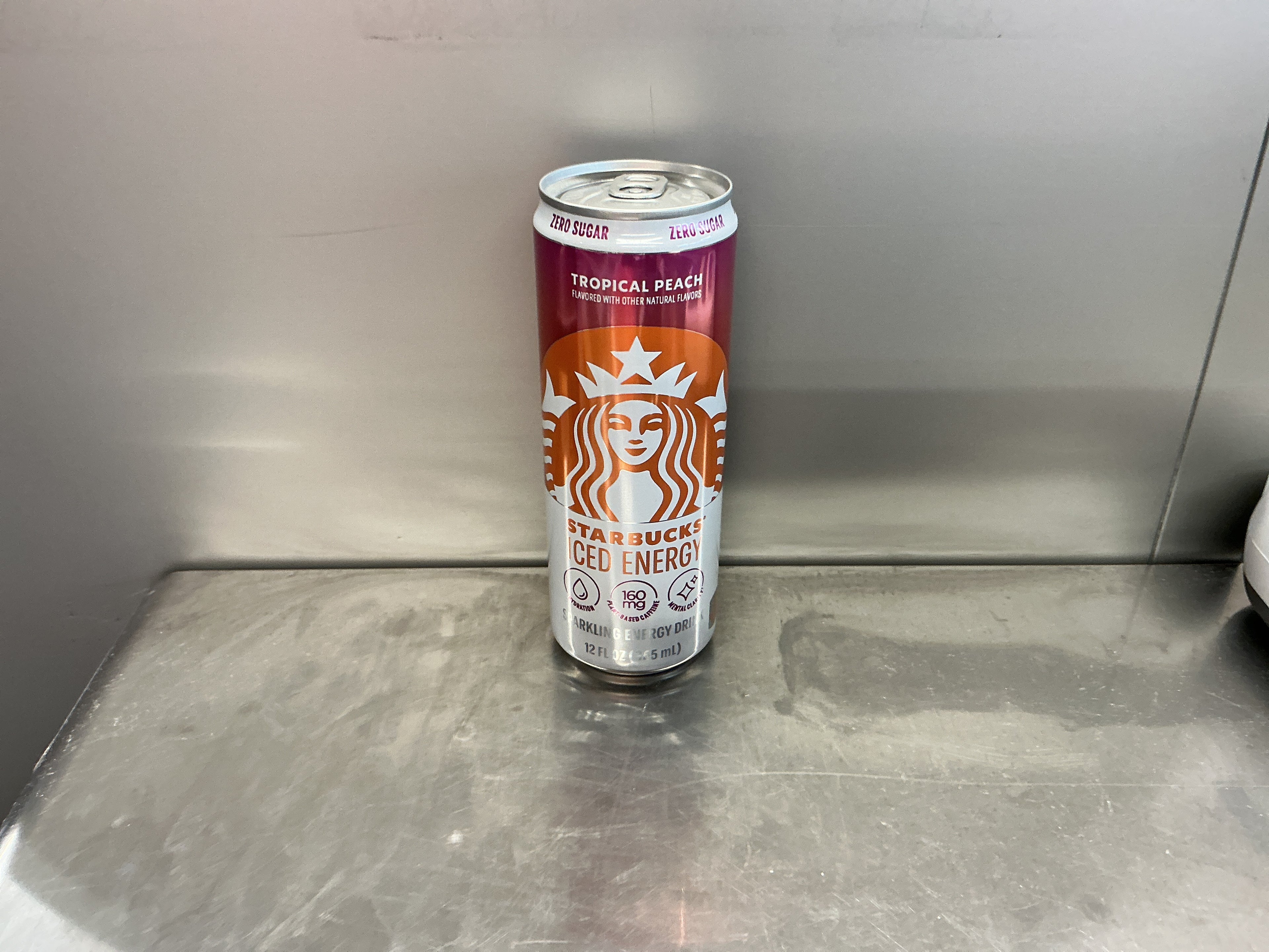 Starbucks energy tropical peach 12oz