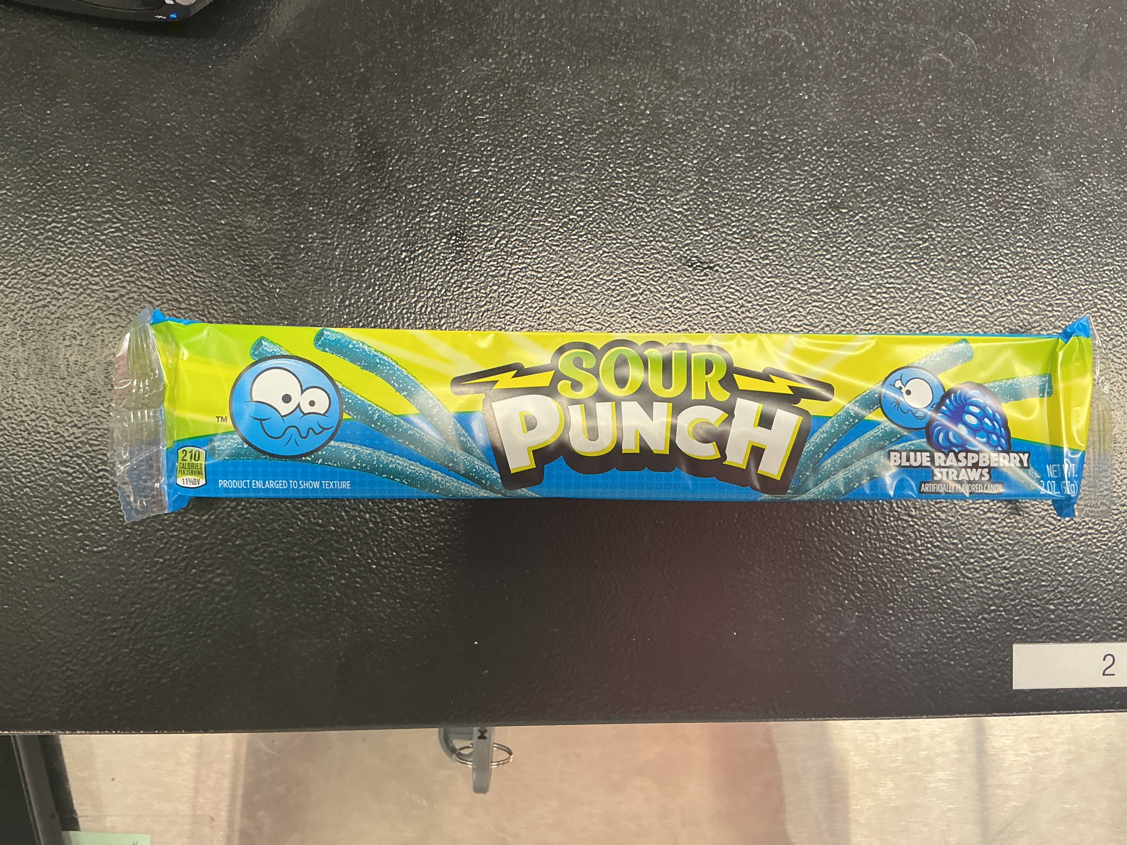 Sour Punch Straws Blue Raspberry