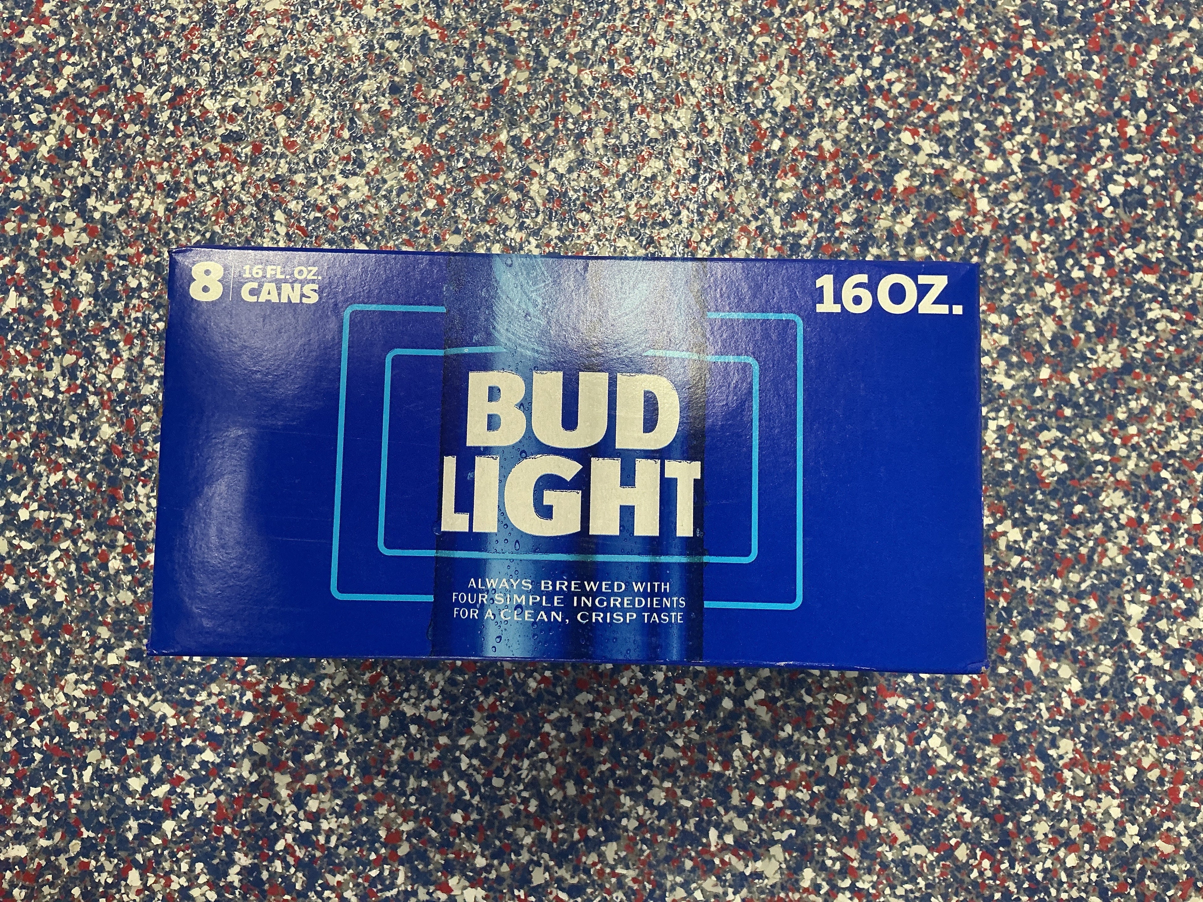 Bud light 3/8 16oz cans