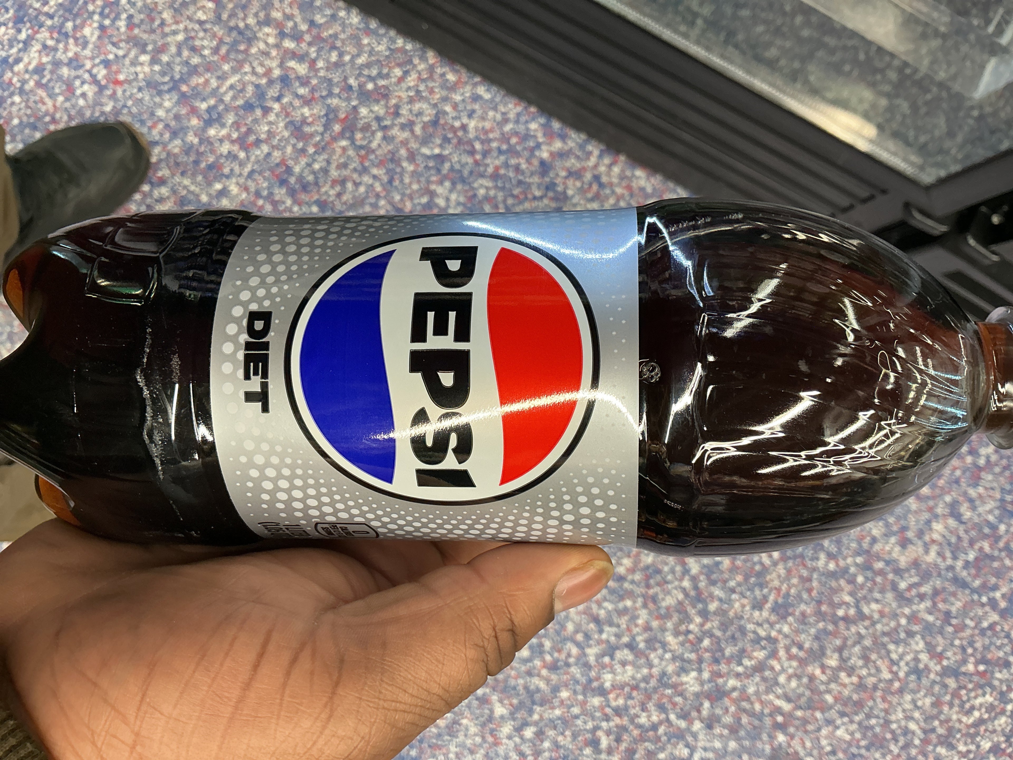 Diet Pepsi 1 liter bottle