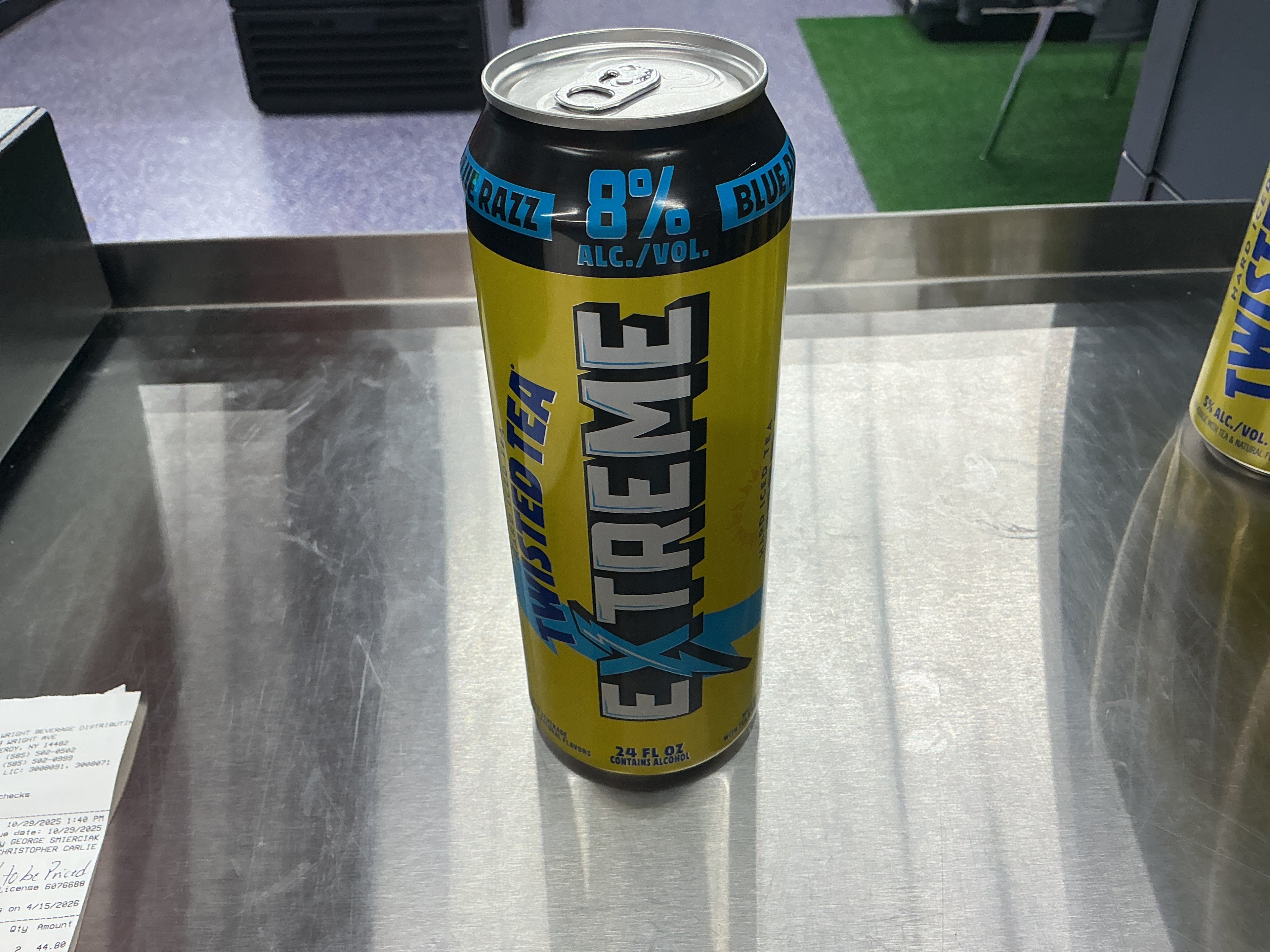 Tw Tea Extreme Blue Razz 24oz