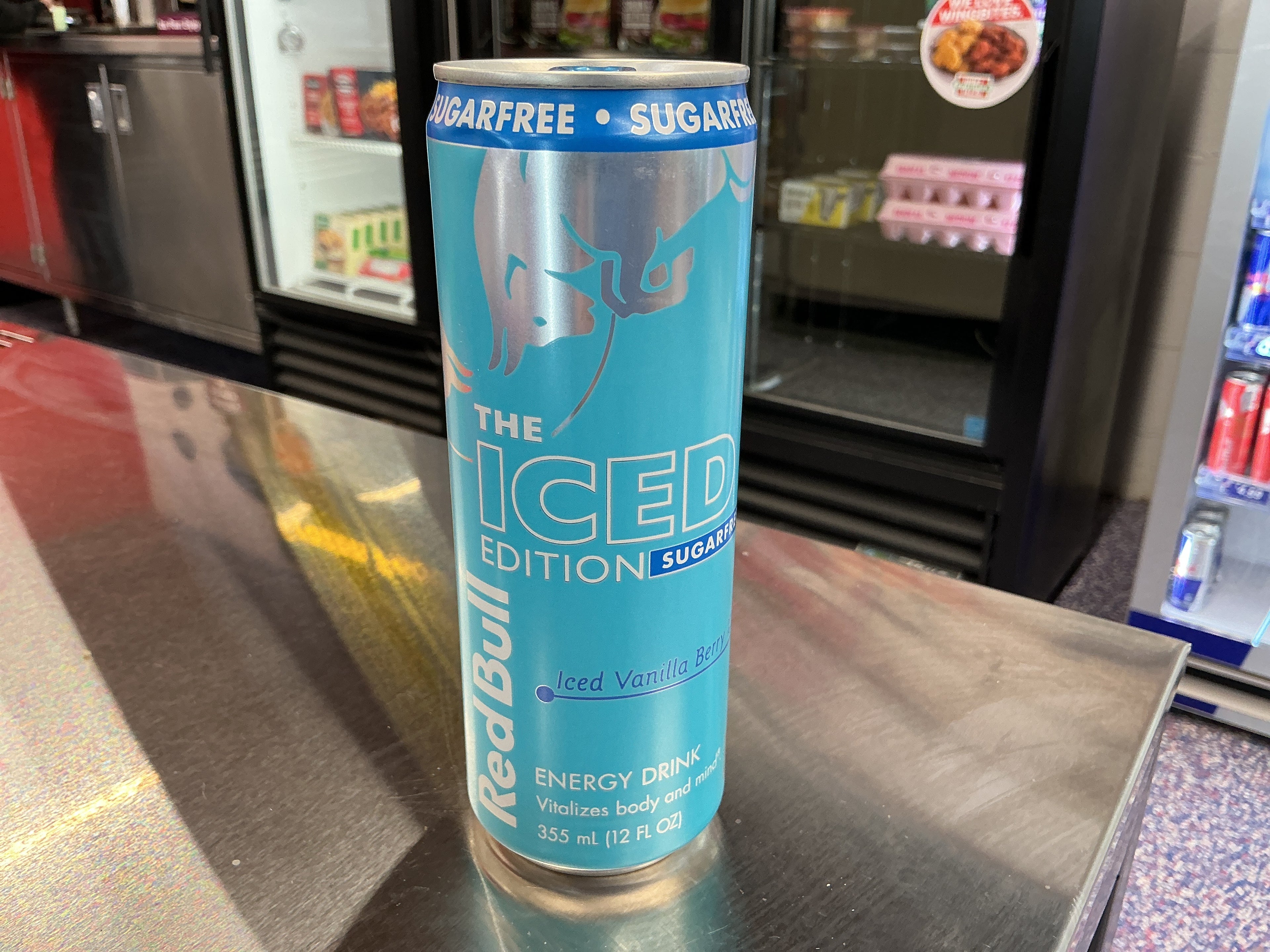 Redbull iced vanilla bean zero 12oz