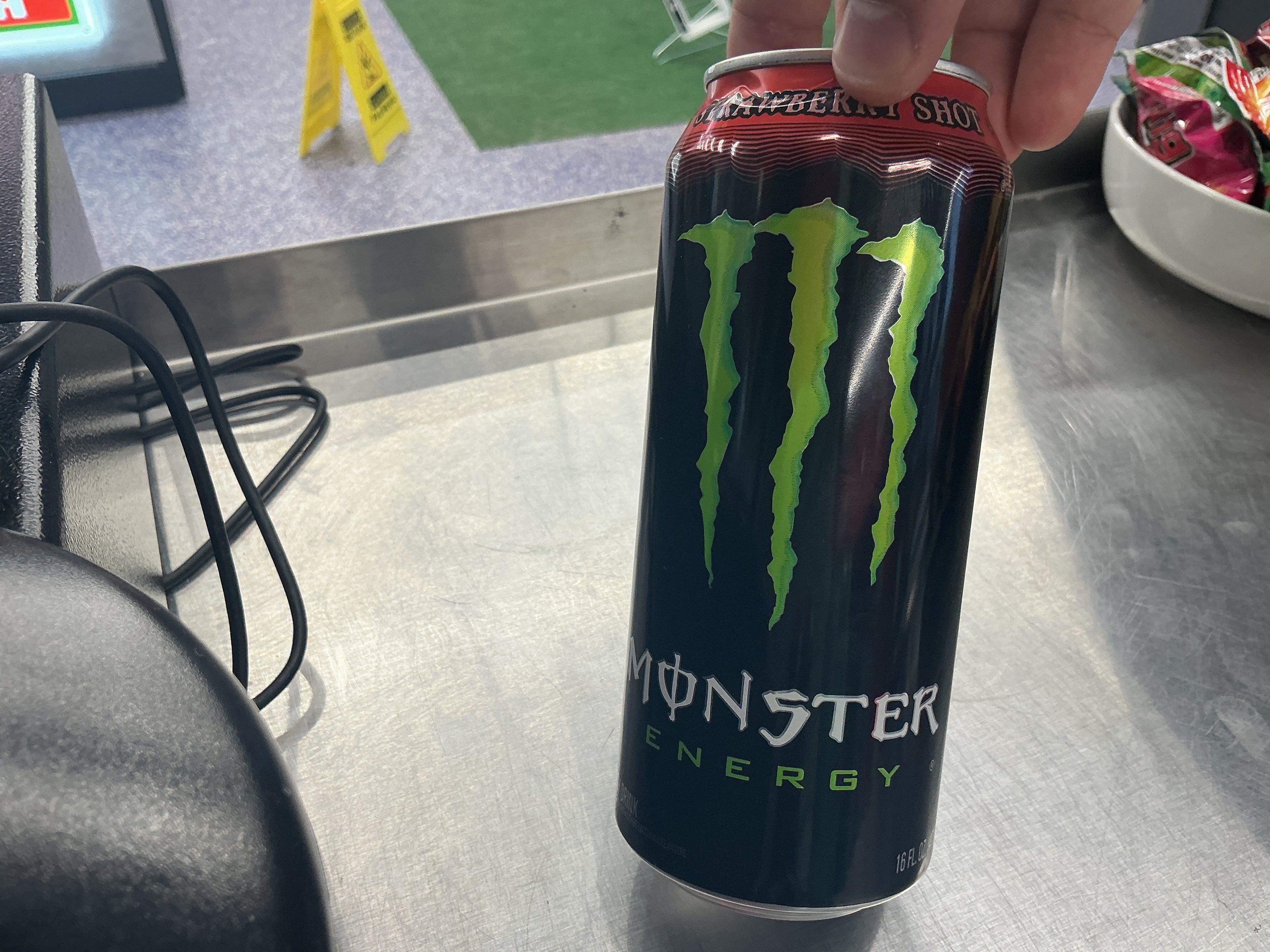 Monster Strawberry Shot
