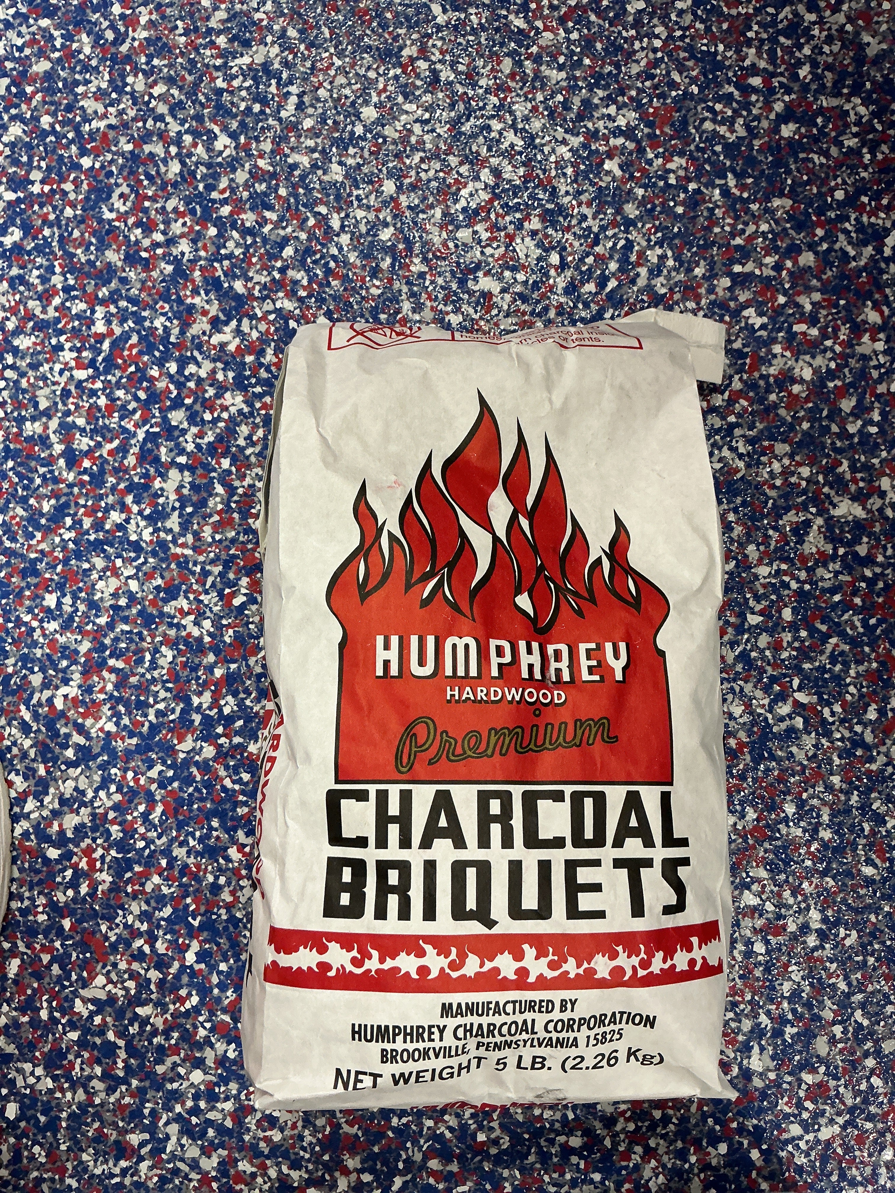 Charcoal briquets 6/5lb